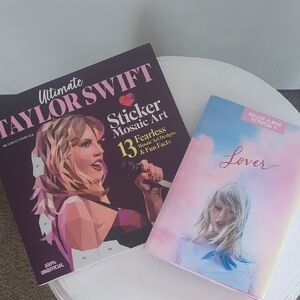 Taylor Swift Sticker Mosaic Art and Lover Album (No CD)